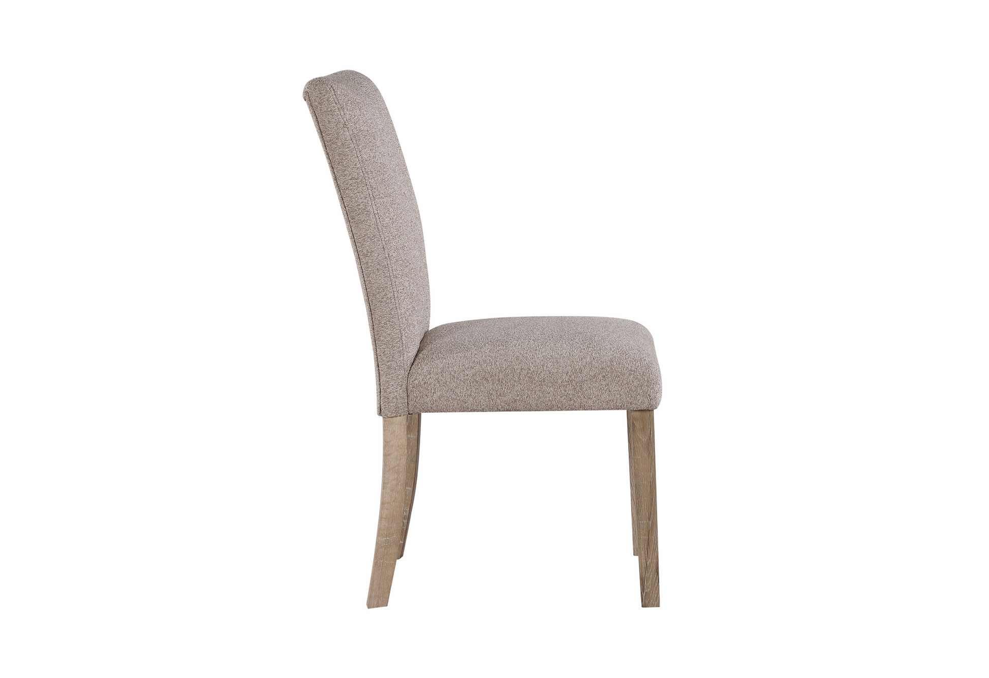 Stone Dining Chair Beige Kit Of 2 Beige Rubber Wood