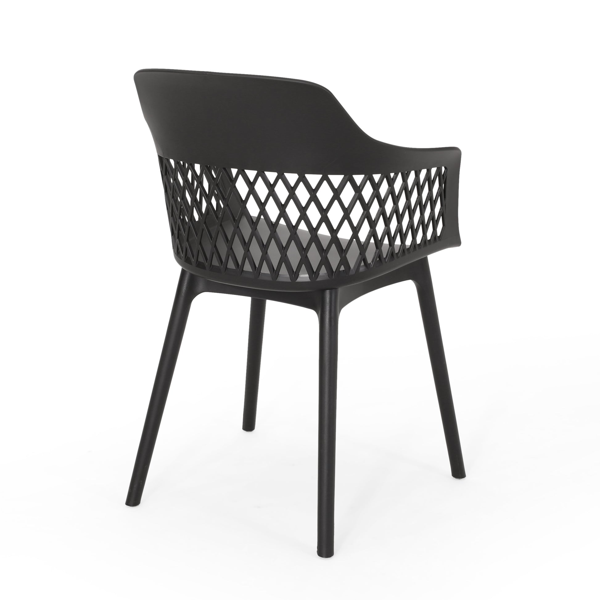 Azalea Chair Black Polypropylene