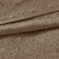 Reversible Bedspread Set Mocha King Mocha Cotton