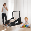 Dog Treadmill Small Dogs Dog Treadmill For Medium Dogs Dog Pacer Treadmill For Healthy & Fit Pets Dog Treadmill Run Walk Black Orange Steel