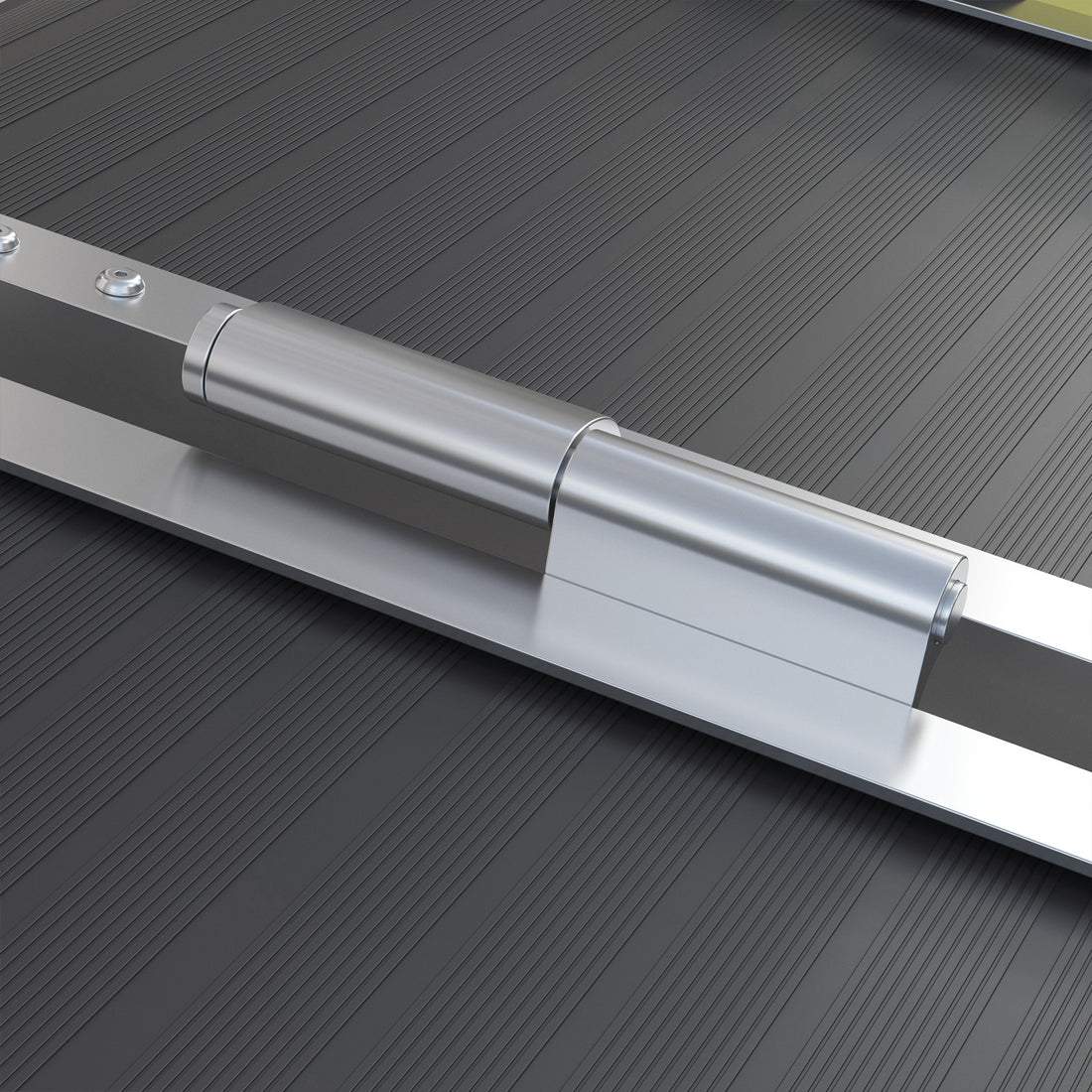 Homcom Wheelchair Ramp, 8Ft Foldable Threshold Ramp, Aluminum Handicap Ramp With Non Slip Surface, Transition Plates Above And Below For Home, Doorways, Steps, 600Lbs Capacity Black Aluminum