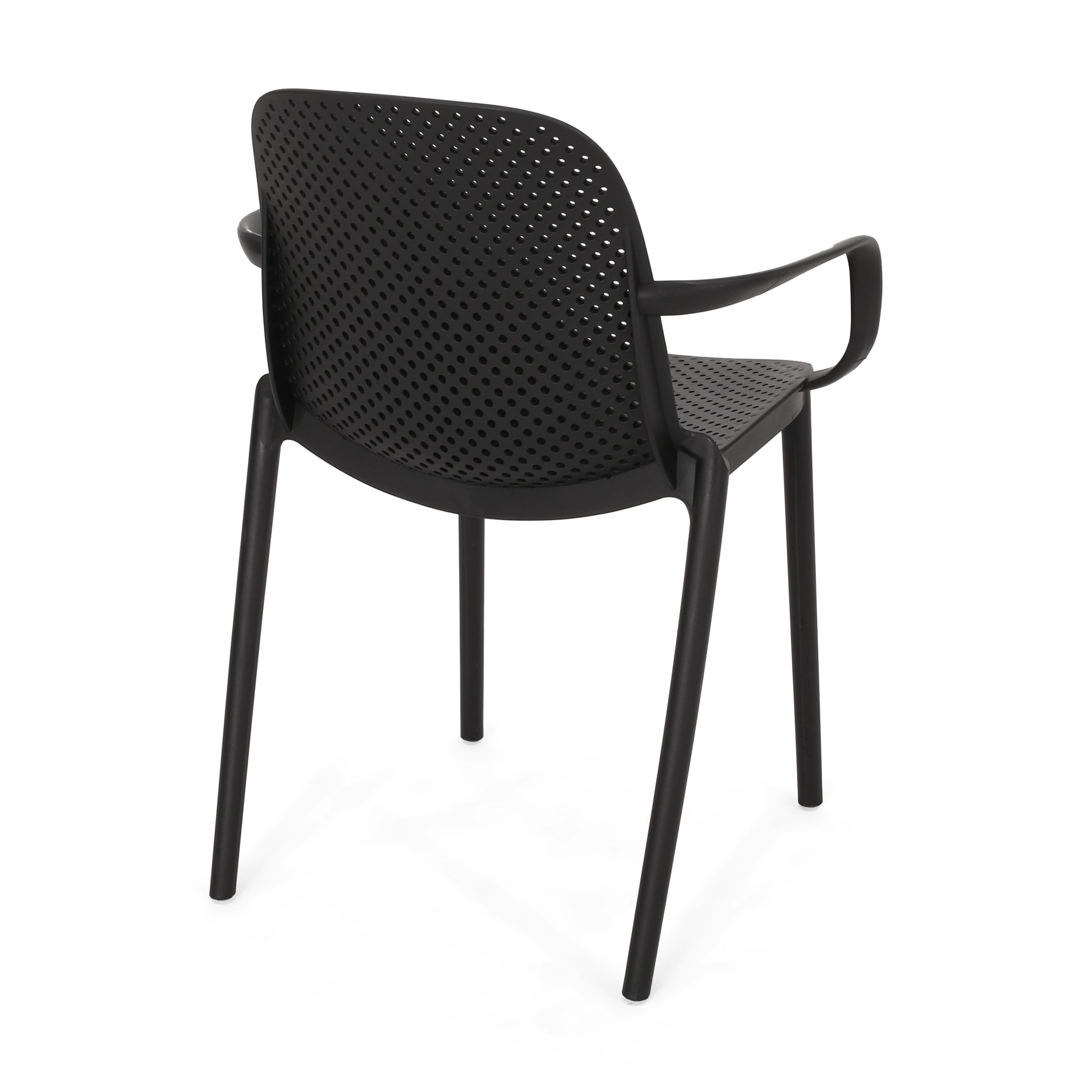Gardenia Chair Black Polypropylene