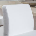 Barstool White Wood