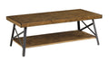 Douglas Brown Coffee Table Brown Solid Wood