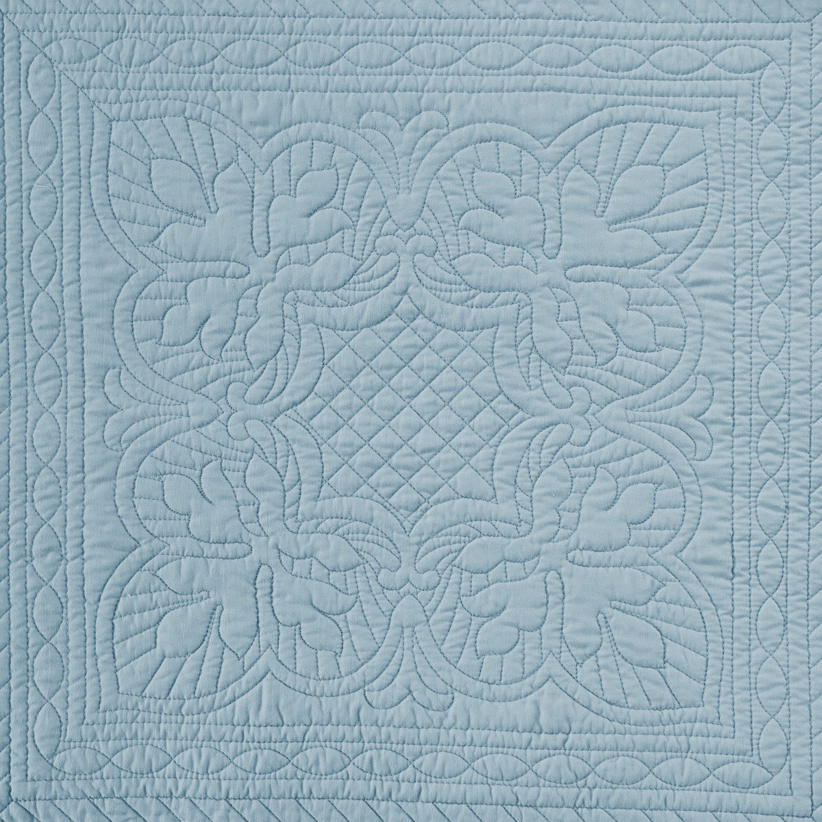 6 Piece Reversible Soped Edge Daybed Cover Set Blue Daybed Blue Polyester