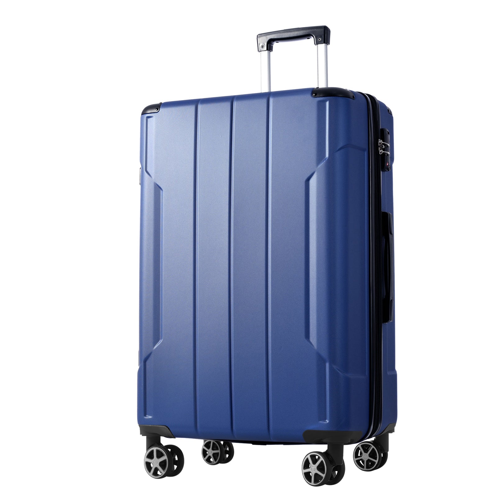 Luggage Sets 2 Piece, Hardshell Abs Lightweight And Expandable Only 28" Suitcases With Double Wheels, Carry On Luggage, 2 Piece Set 20 28 , Blue Blue Abs