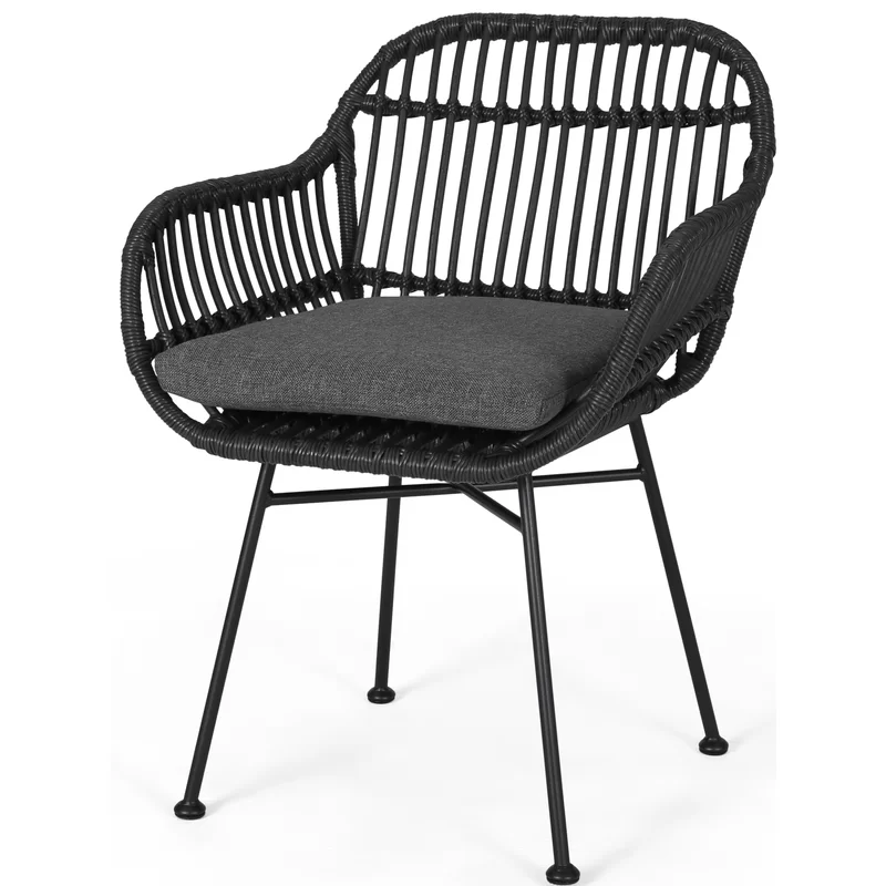 Orlando Chair Grey Iron Plastic
