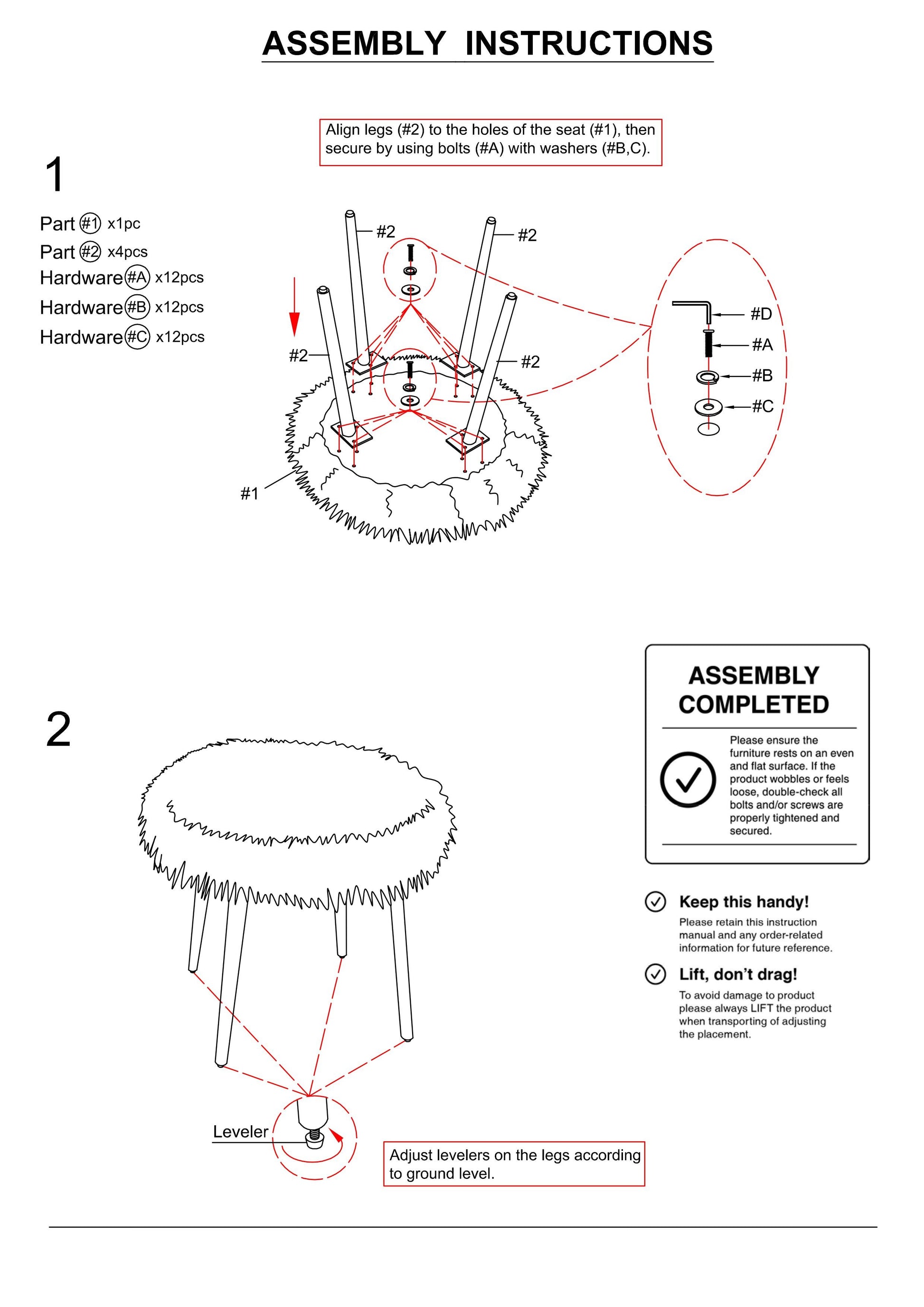 Contemporary Glam White Gold Fabric Faux Fur 1Pc Ottoman Upholstery Living Room Ottoman Seat White Gold Primary Living Space White Classic,Contemporary Square Solid Wood