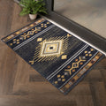 Tribes Gc Yls4001 Black 2 Ft. X 3 Ft. Southwest Area Rug Black Polypropylene