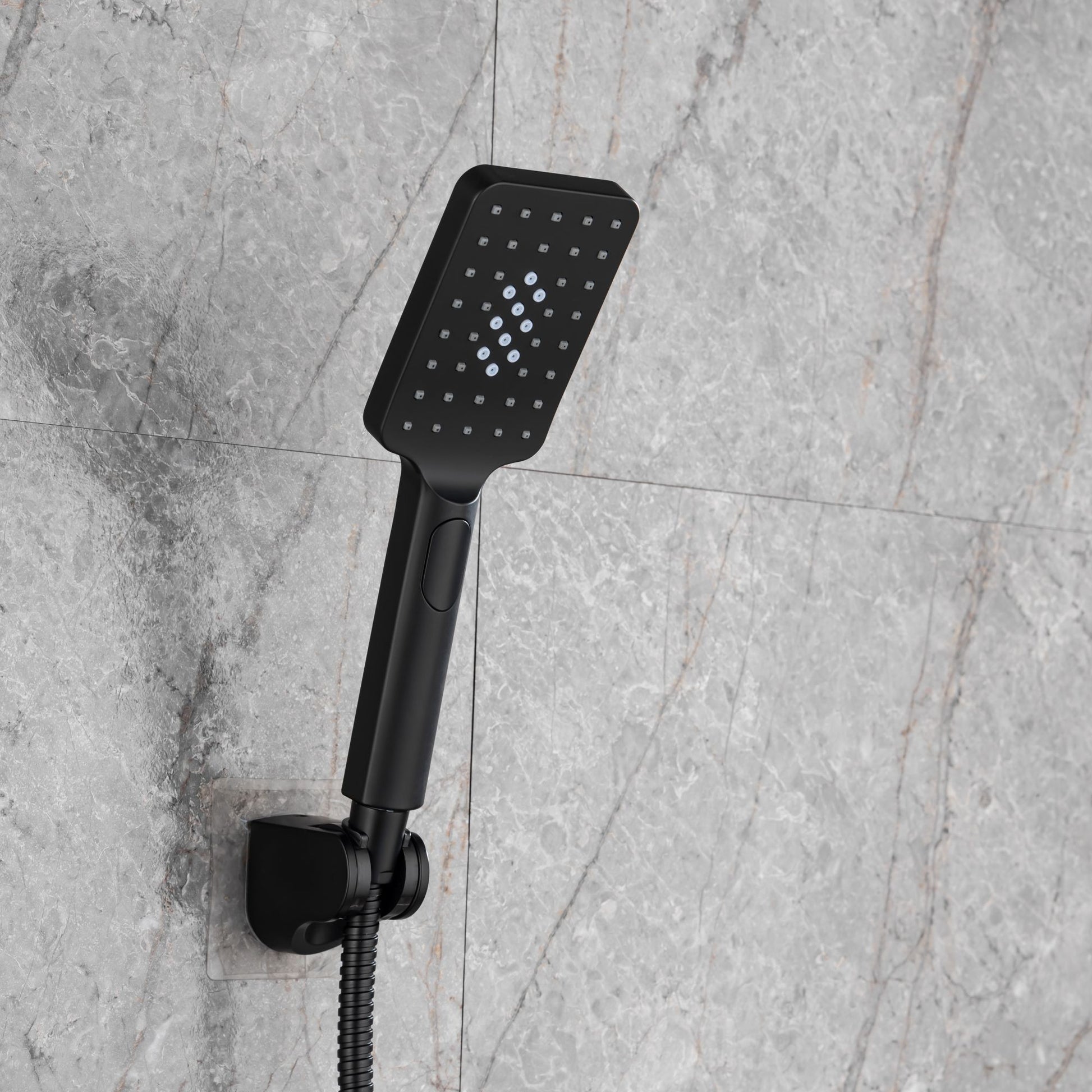 Shower Faucet With Rough In Valve - Matte Black