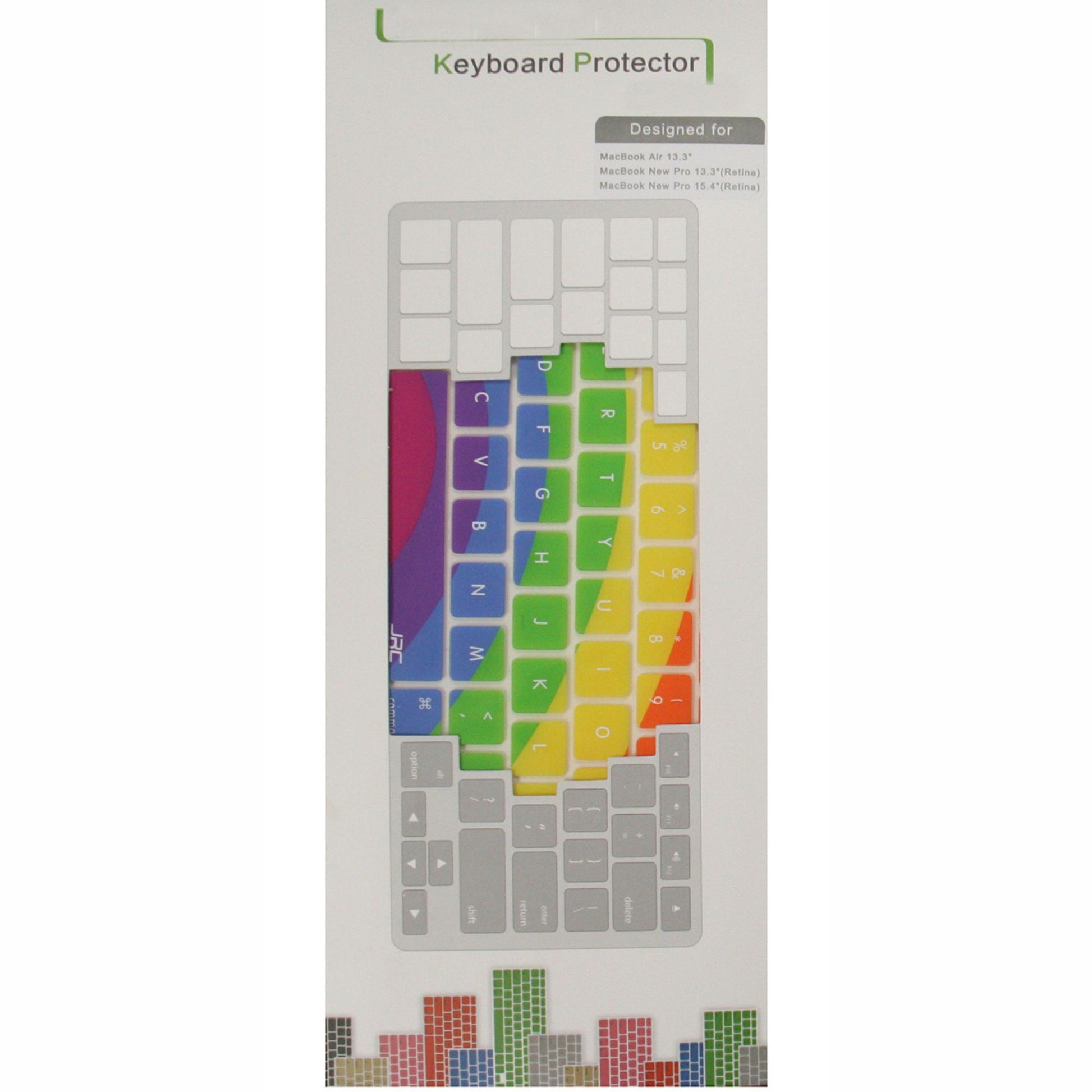 13.3 Air 13.3 15.4 Retina Keyboard Protector Rainbow Rainbow Plastic