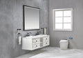 Bathroom Led Mirror Is Multi Functional And Each Function Is Controlled By A Smart Touch Button. Brown Aluminium