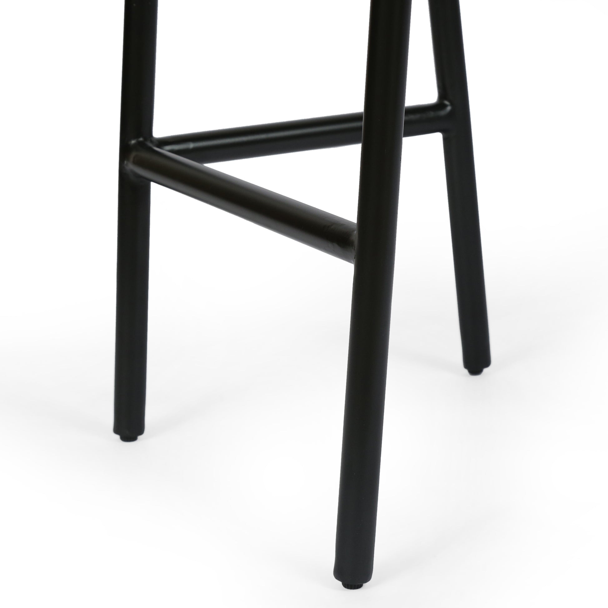 Console Table Brown Metal & Wood