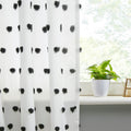 Pom Pom Embellished Curtain Panel Only 1 Pc Panel Multicolor Polyester