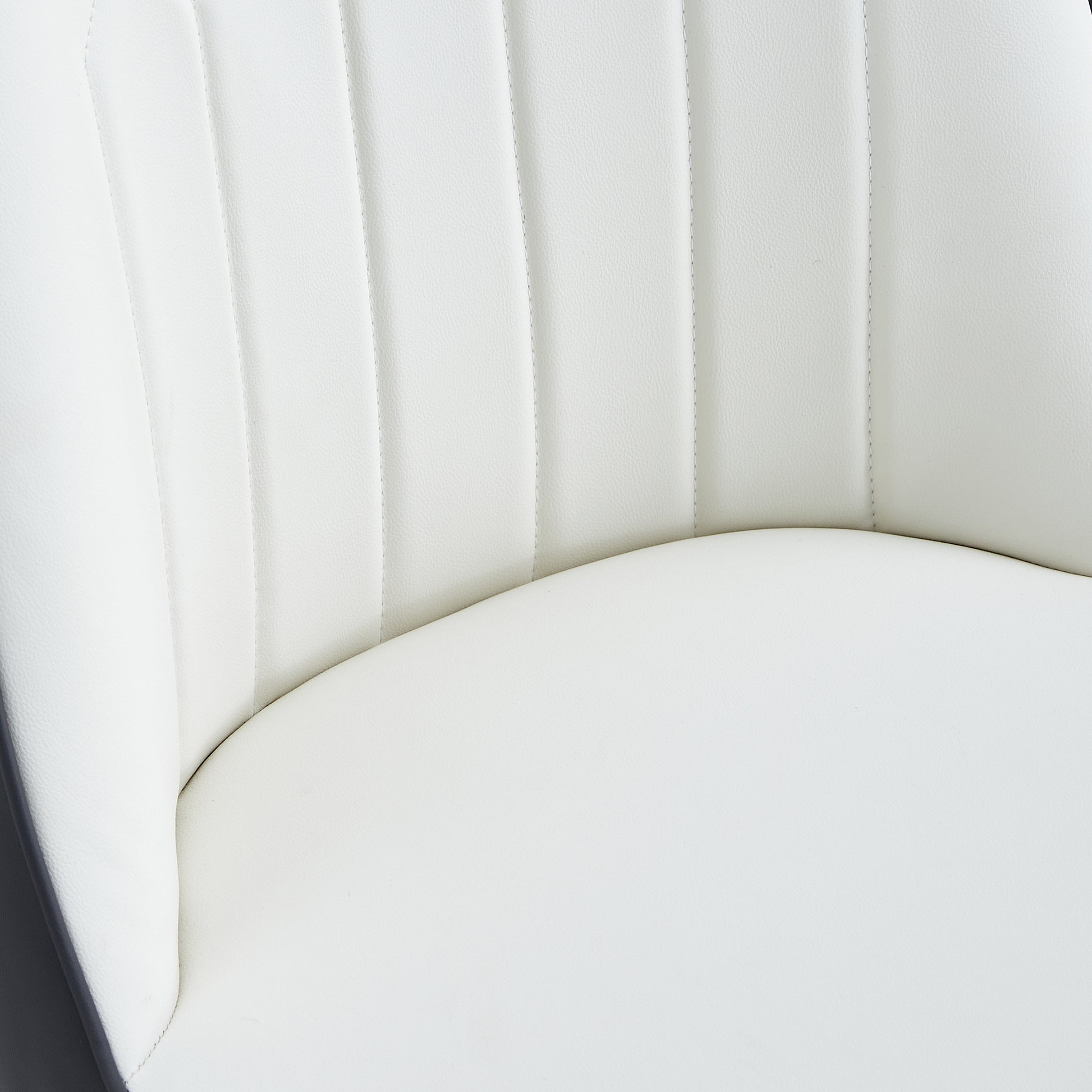 Table And Chair Set.The Table Has A Glass Top With Imitation Marble Pattern Stickers And Stainless Steel Golden Legs. Paried With Chairs With Pu Artificial Leather Backrest Cushions And Black Legs. Black Gold Seats 6 Glass Metal