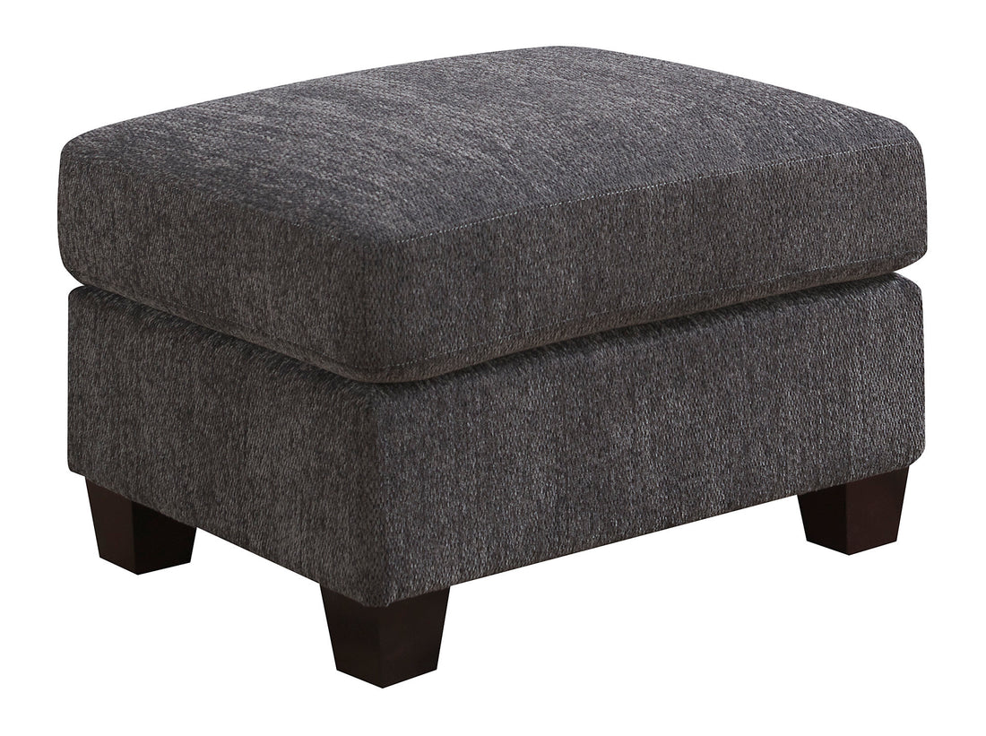 Siena Gray Ottoman Gray Foam Engineered Wood