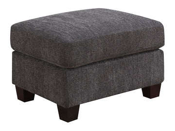 Siena Gray Ottoman Gray Foam Engineered Wood