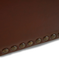 Baltimore Ottoman Chestnut Leather