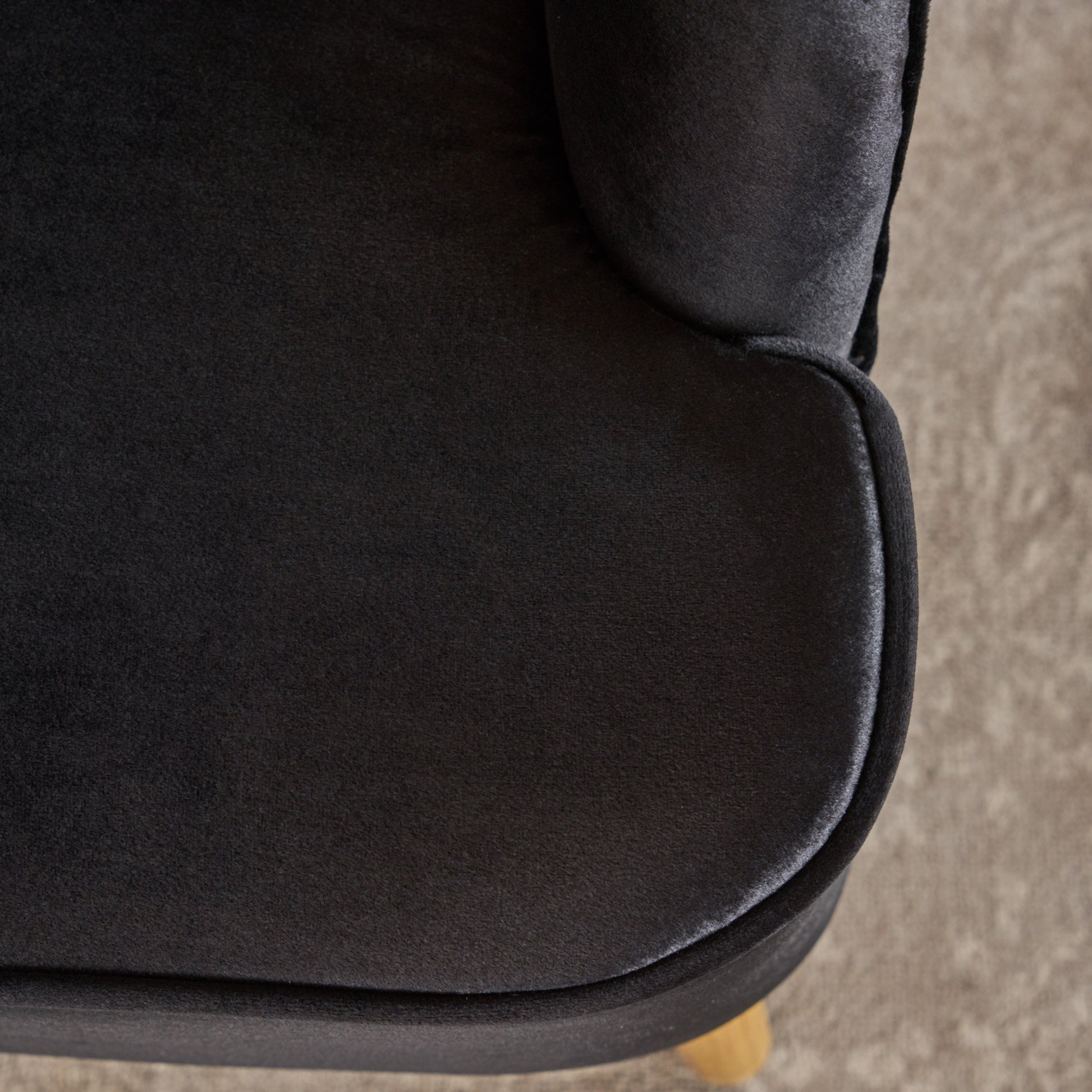 Chair Black Altay Velvet