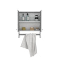 Optim Medicine Cabinet With Towel Holder 17.4