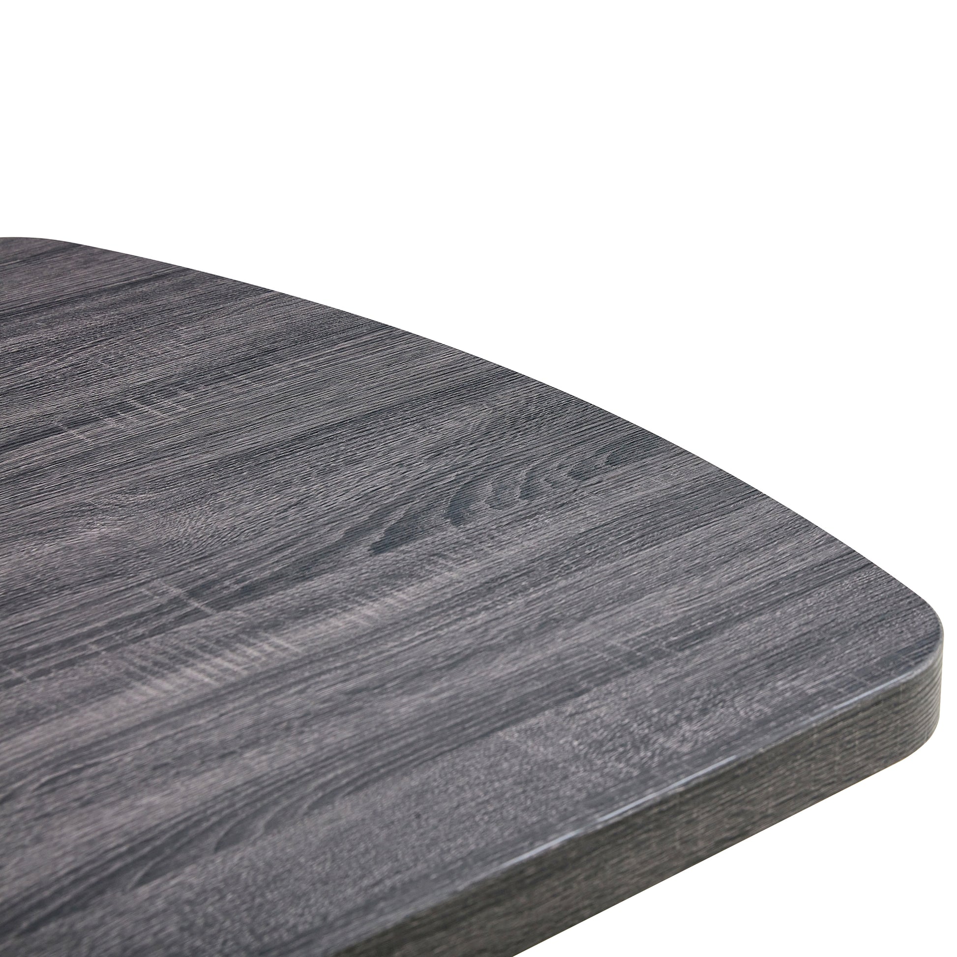 Modern Dining Table, Dining Room Table With 63" Rectangle Top And V Shape Mdf Base, Kitchen Dining Table For Kitchen Living Dining Room Gray Dining Room Modern Rectangular Mdf