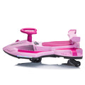 12V Kids Ride On Electric Toy,360 Degree Drift In Place,Spray Function,Front&Side Lights Design,Usb Mp3,Bluetooth,Music, 3.73 4.35 Mph,Easy Installation,Ultimate Cool Operation For Kids Aged 3 . Pink 100 149 Lbs Polypropylene