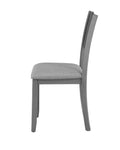 Dining Chairs Set For 4,Kitchen Chair With Padded Seat, Side Chair For Dining Room, Gray Gray Foam Rubber Wood