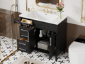 36'' Bathroom Vanity With Top Resin Sink,
