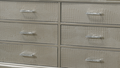 Amalia Dresser Gray Silver White Wood