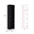 June 3 Piece Home Bookcase Set, 60