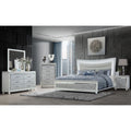 Maloise White Dresser White Solid Wood Mdf