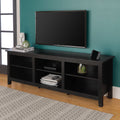 Modern Transitional 3 Shelf Open Storage 70