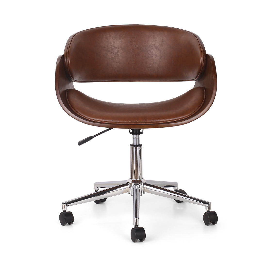 Office Chair Walnut Pu