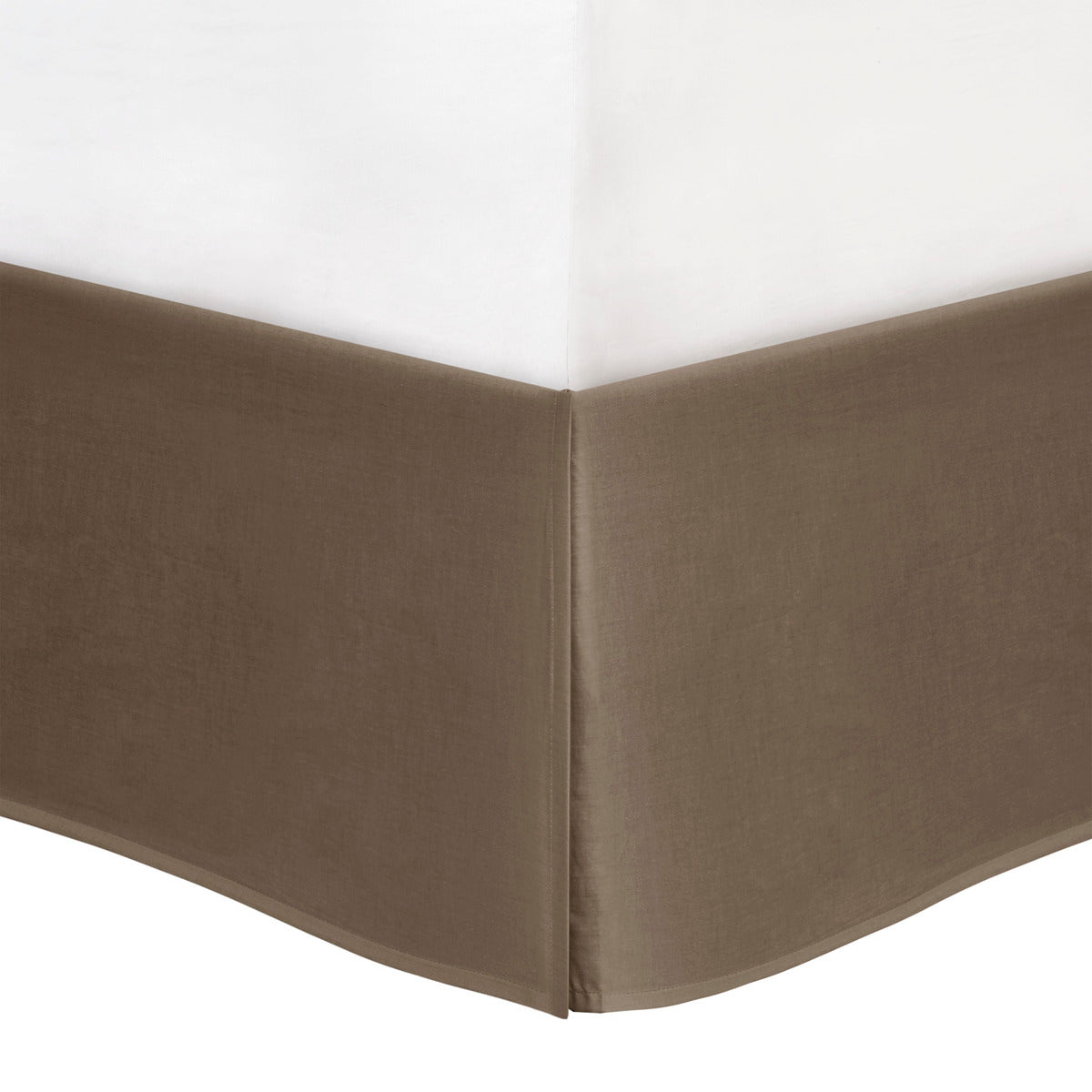 7 Piece Faux Suede Comforter Set Brown Queen Queen Brown Polyester