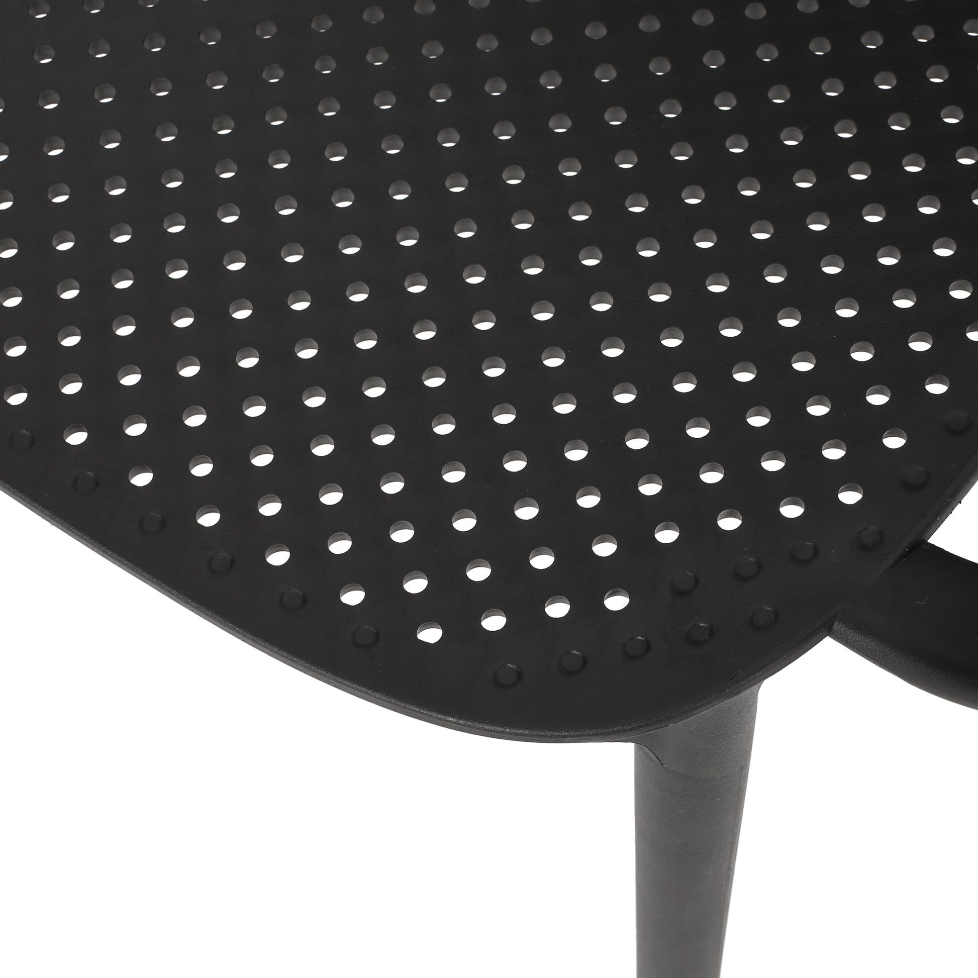 Gardenia Chair Black Polypropylene