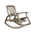 Sunview Reclining Rocking Chair Grey Wood