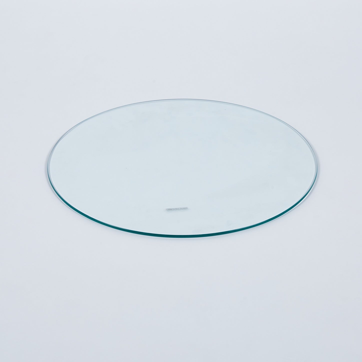 Tempered Clear Glass Top,60Cm Clear Glass