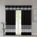 Polyoni Pintuck Curtain Panel Only 1 Pc Panel Multicolor Polyester