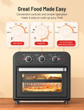 5 In 1 Air Fryer Oven, 14.8 Quart Air Fryer -