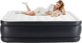 Queen Camping Air Mattress With Built In Electric High Speed Pump, 18
