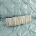 7 Piece Tufted Comforter Set Seafoam King King Seafoam Polyester