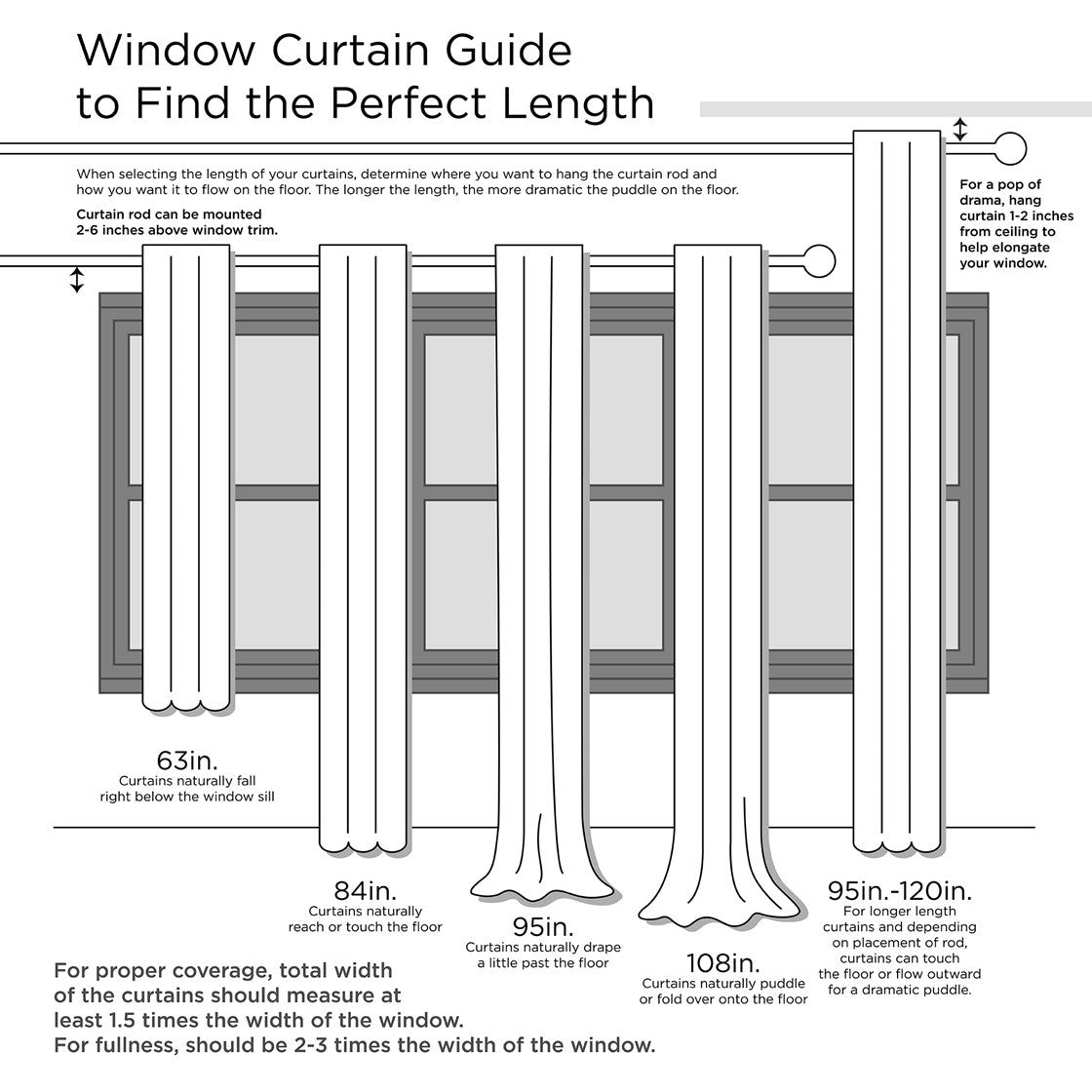 Curtain Panel Only 1 Pc Panel Brown Polyester