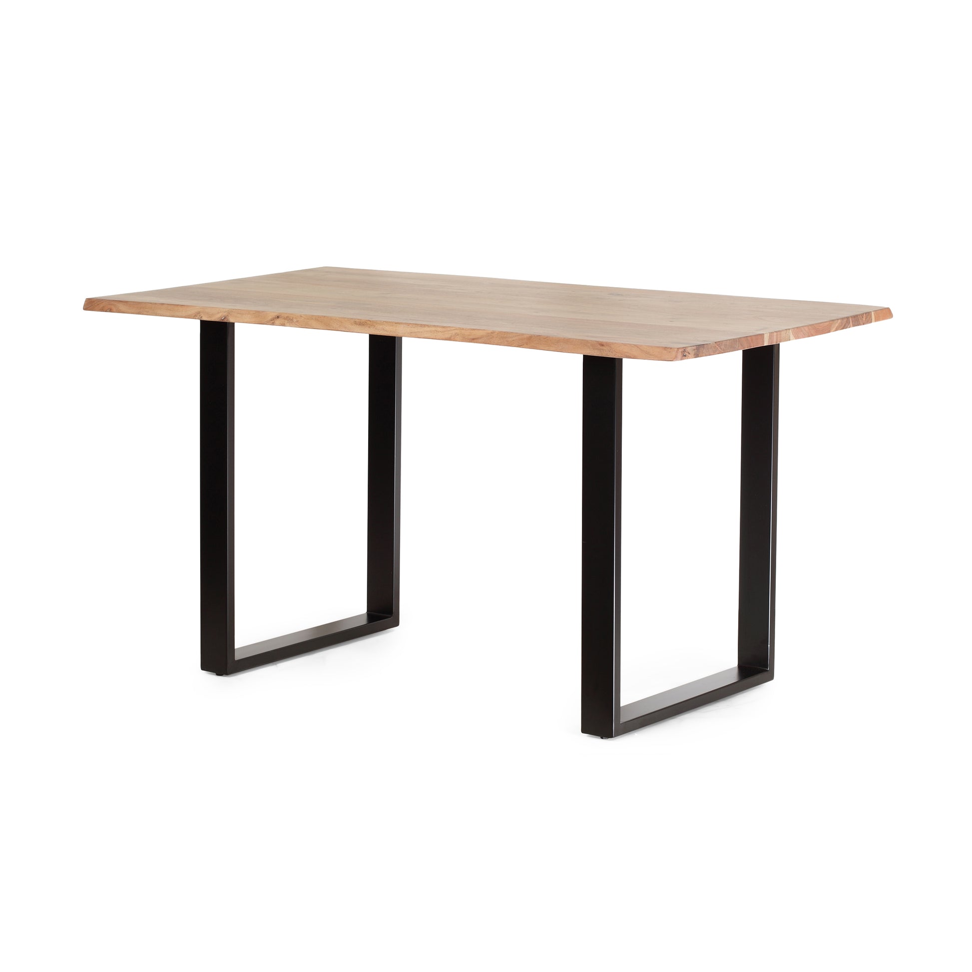 Dining Table, Black Natural, 31D X 55W X 30H In -