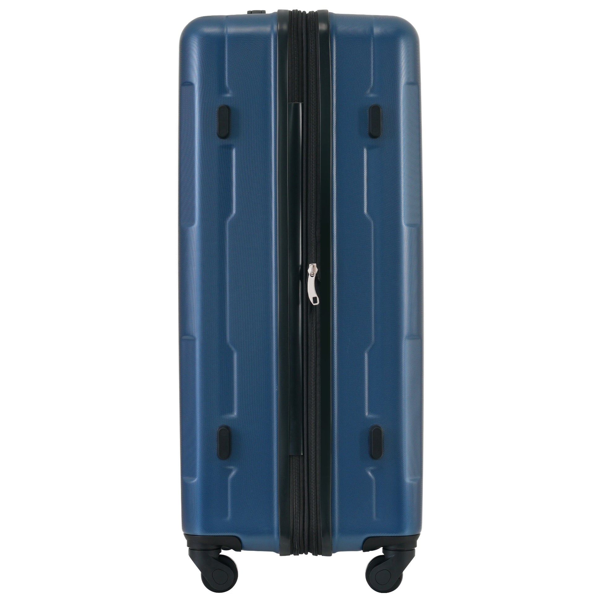 2 Piece Luggage Set With Bags Expanable Spinner Wheels Abs Lightweight Suitcase With Tsa Lock 20Inch 24Inch Blue Abs