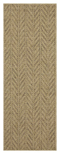 Earth Gc Ntl1013 Jute Mocha 2 Ft. 7 In. X 7 Ft. 3 In. Indoor Outdoor Area Rug Natural & Light Brown Polyester Polypropylene