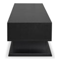 Black 3 Drawer Tv Stand Black Primary Living Space 50 59 Inches Transitional Wood