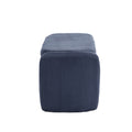 Coolmore Storage Ottoman,Bedroom End Bench,Upholstered Fabric Storage Ottoman With Safety Hinge, Entryway Padded Footstool, Ottoman Bench For Living Room & Bedroom Navy Navy Primary Living Space Foam Corduroy