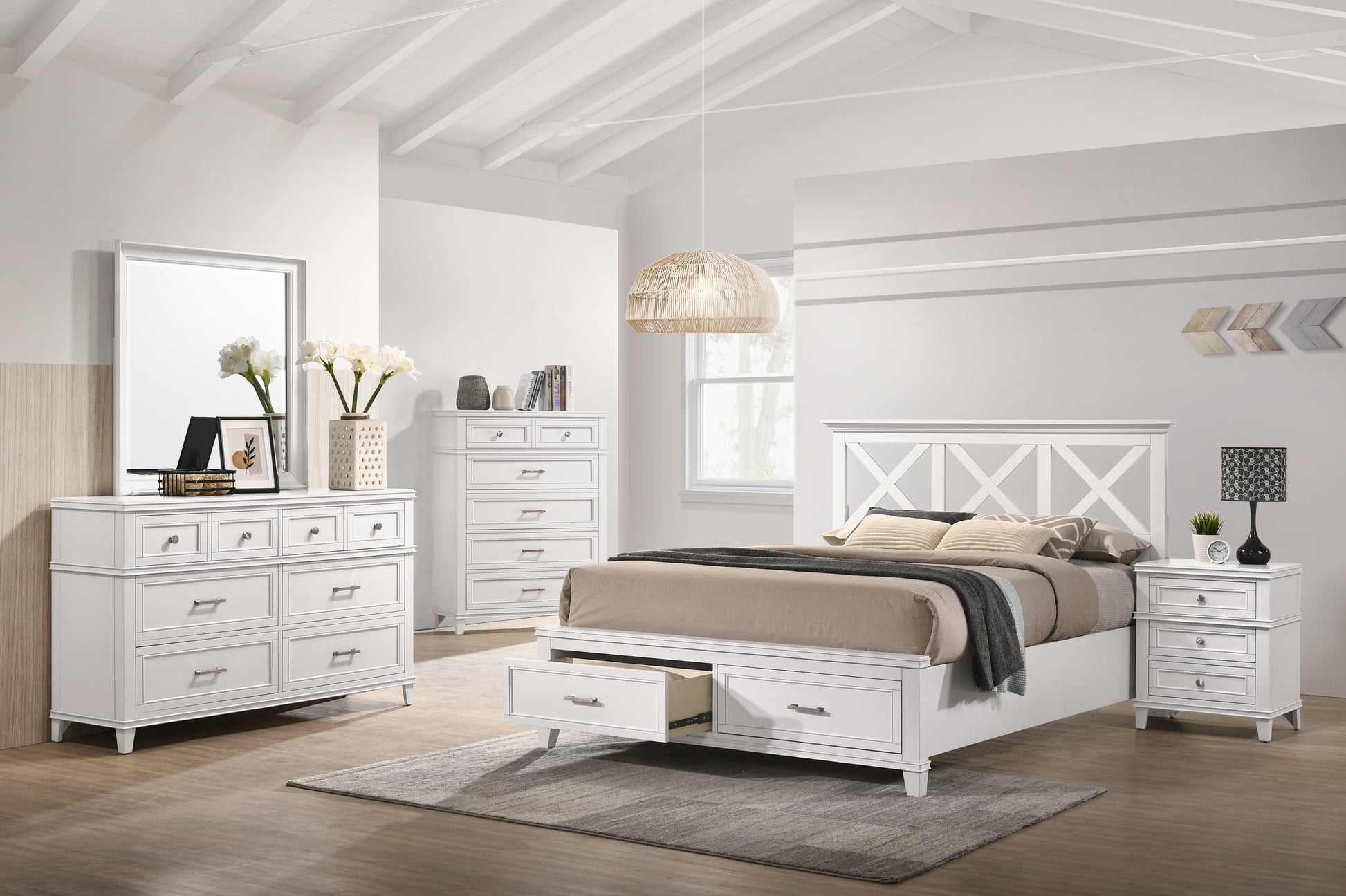 6 drawer dresser white White 6 Drawer Dresser White Solid Wood Mdf