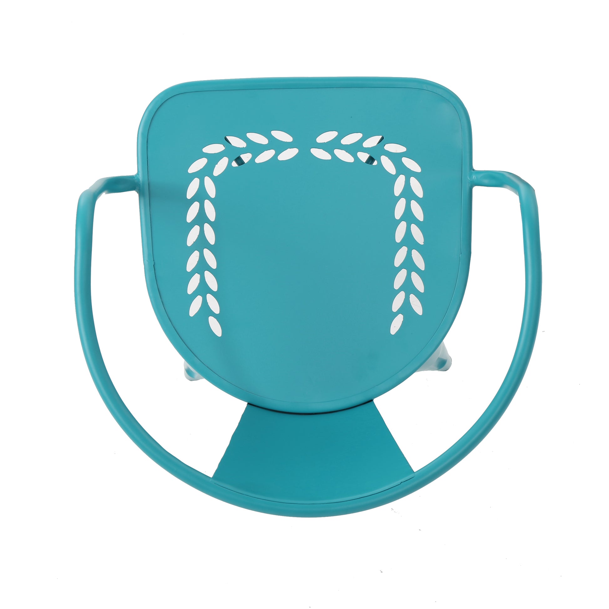 Lourdes 3 Pc Kd Metal Set Teal Iron