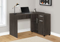 Computer Desk, Home Office, Corner, Storage Drawers, 46